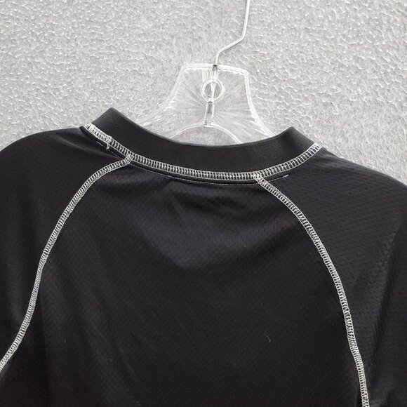 San Francisco Giants Boys Baseball Tee Shirt Large Black Orange Logo Embroidered - Picture 6 of 7